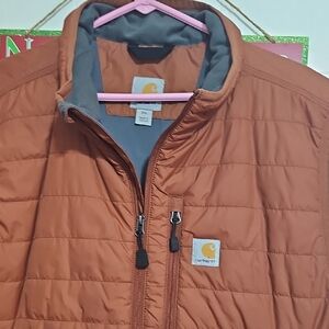 Carhartt Rust Quilted Jacket